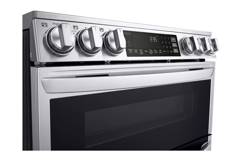 7.3 cu. ft. Smart Electric Double Oven Slide-in Range with InstaView®, ProBake® Convection, Air Fry, and Air Sous Vide view 8