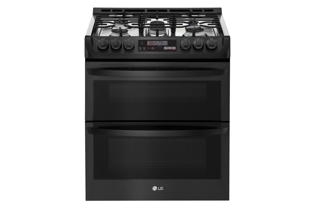 6.9 cu. ft. Smart wi-fi Enabled Gas Double Oven Slide-In Range with ProBake Convection® and EasyClean® LTG4715BM