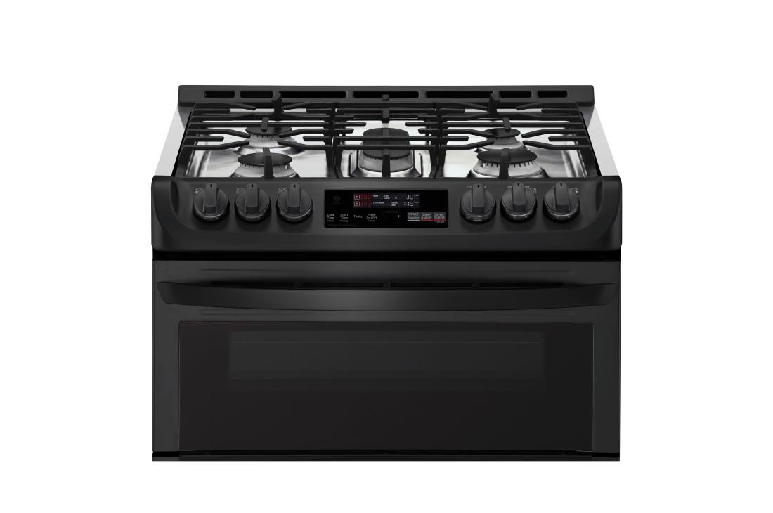 6.9 cu. ft. Smart wi-fi Enabled Gas Double Oven Slide-In Range with ProBake Convection® and EasyClean® LTG4715BM
