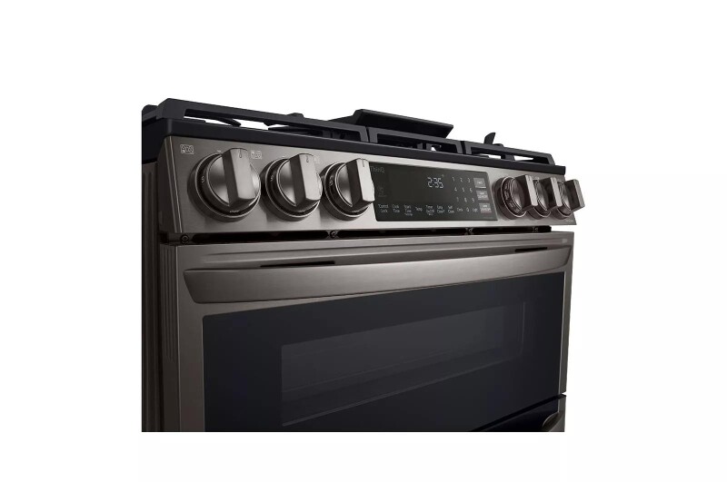 6.9 cu. ft. Smart Gas Double Oven Slide-in Range with InstaView®, ProBake® Convection, Air Fry, and Air Sous Vide view 8