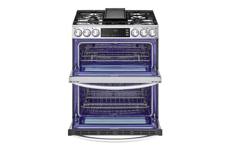 6.9 cu. ft. Smart Gas Double Oven Slide-in Range with InstaView®, ProBake® Convection, Air Fry, and Air Sous Vide view 5