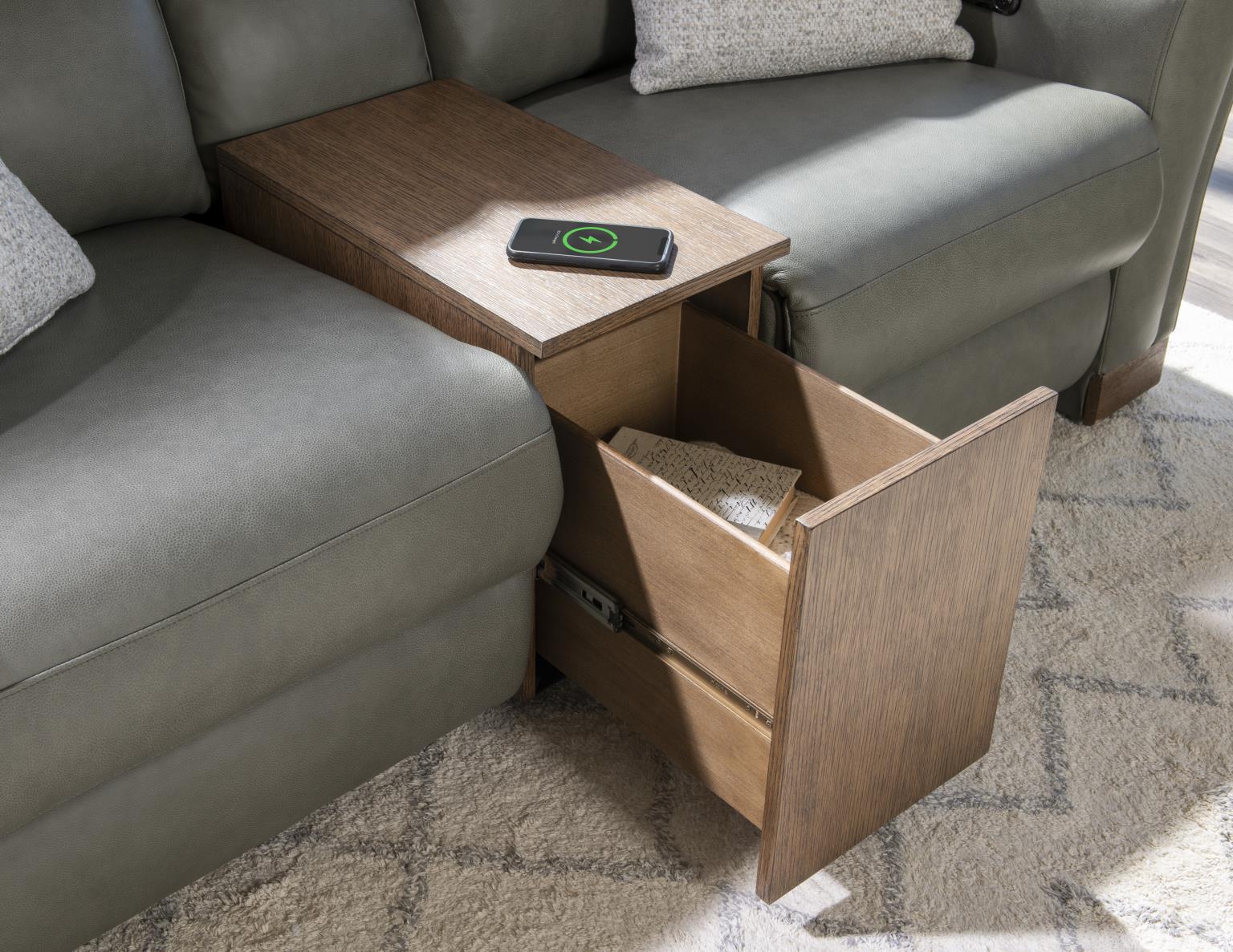 LU350 Malina Ravello Moss UP Loveseat LU350L2C1020