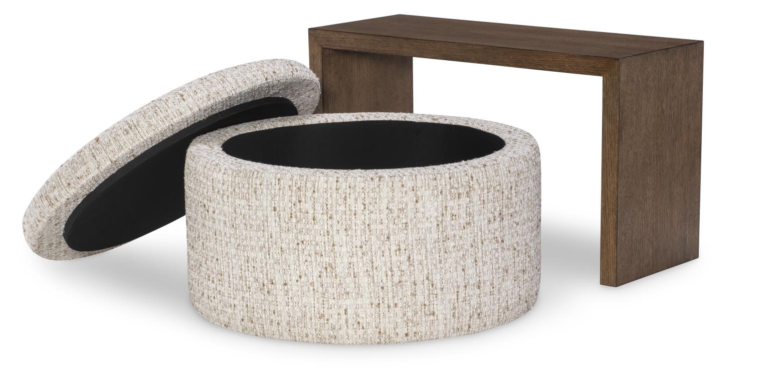 LU310 Solana Positano Clay Biscotti UP Storage Ottoman Mohave LU810OTW1000