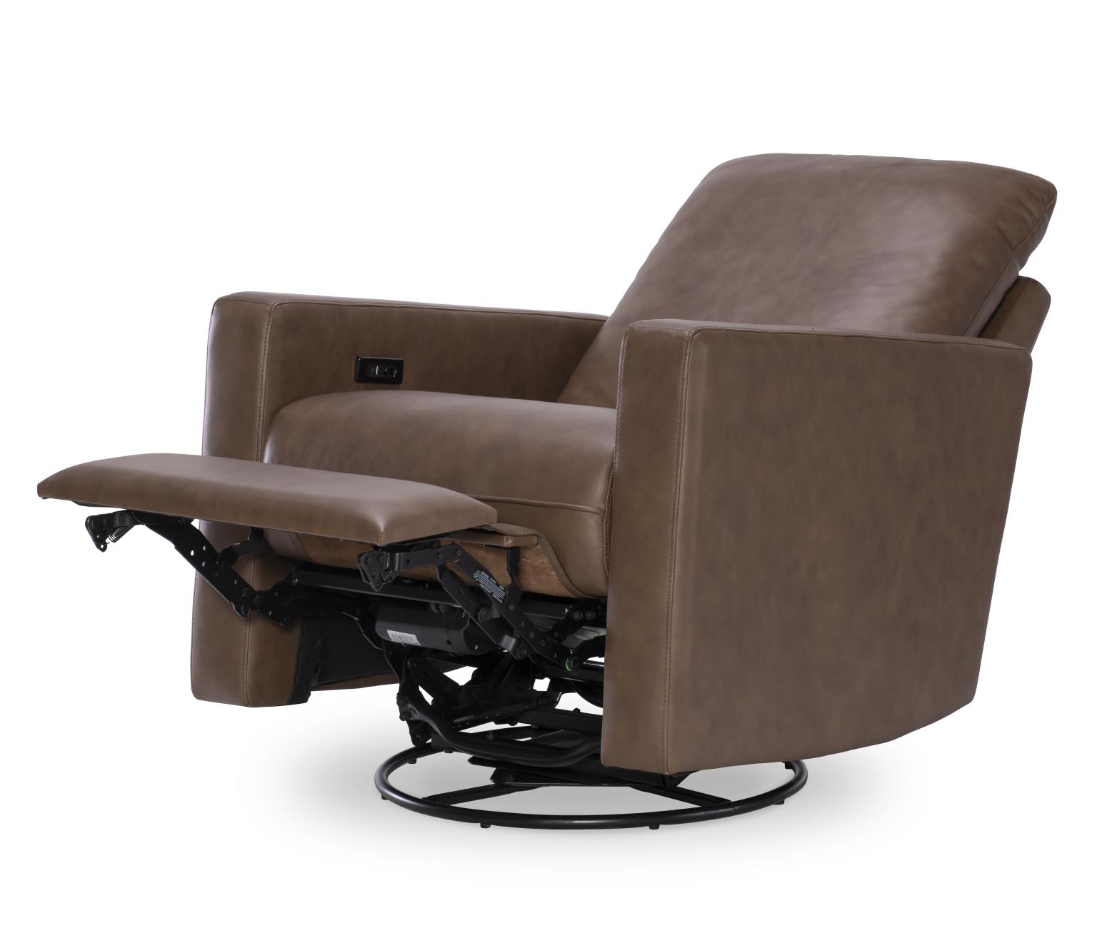 LU310 Solana Positano Clay Biscotti UP Swivel Glider Mohave LU900SG4140
