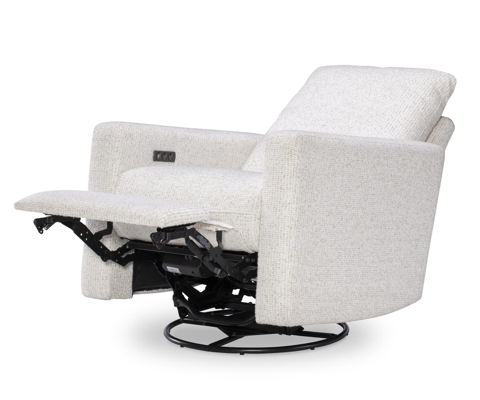 LU310 Solana Positano Clay Biscotti UP Swivel Glider Mohave LU900SG501