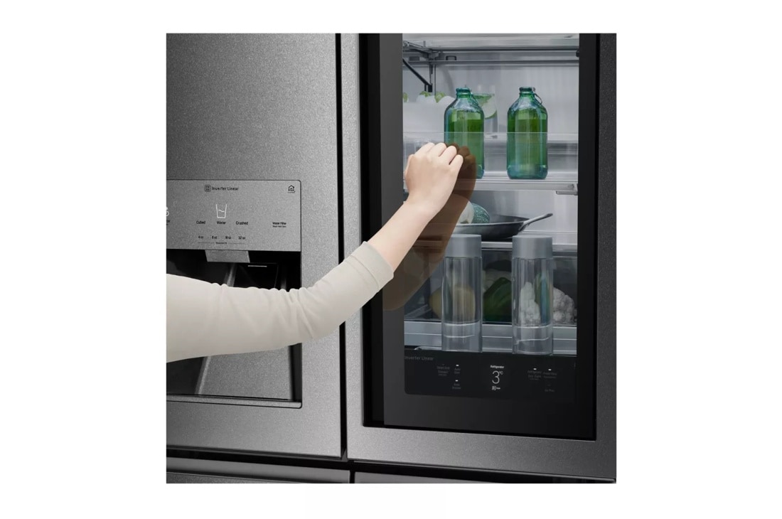 31 Cu. Ft. Smart Wi-fi Enabled Instaview™ Door-in-door® Refrigerator LUPXS3186N