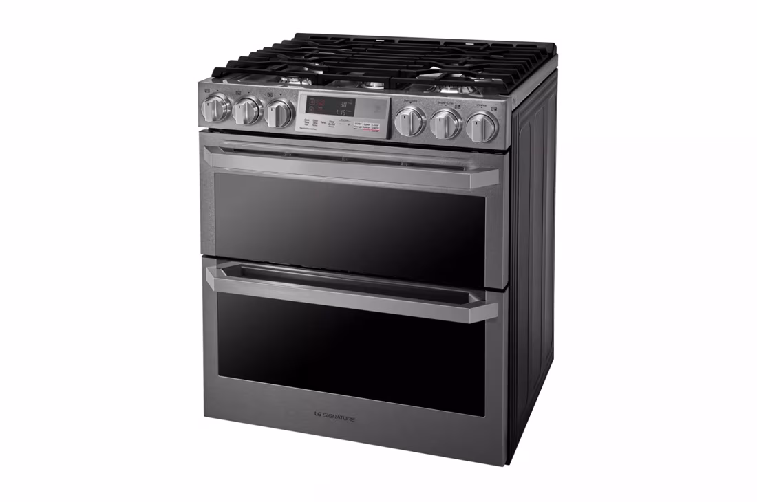 7.3 Cu. Ft. Smart Wi-fi Enabled Dual Fuel Double Oven Range With Probake Convection® LUTD4919SN