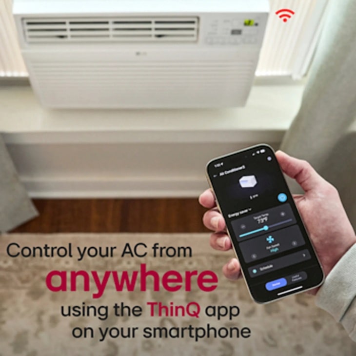 10,000 BTU Smart Wi-Fi Enabled Window Air Conditioner view 7