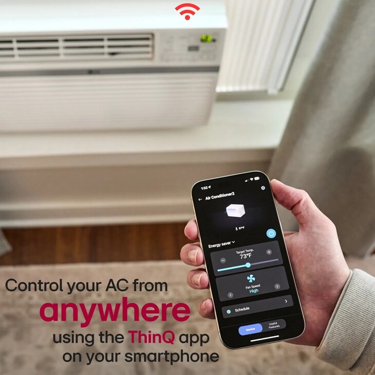 10,000 Btu Smart Wi-fi Enabled Air Conditioner | Cools Up To 550 Sq. Ft. LW1024RSMX