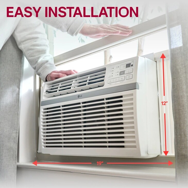 10,000 Btu Smart Wi-fi Enabled Air Conditioner | Cools Up To 550 Sq. Ft. LW1024RSMX