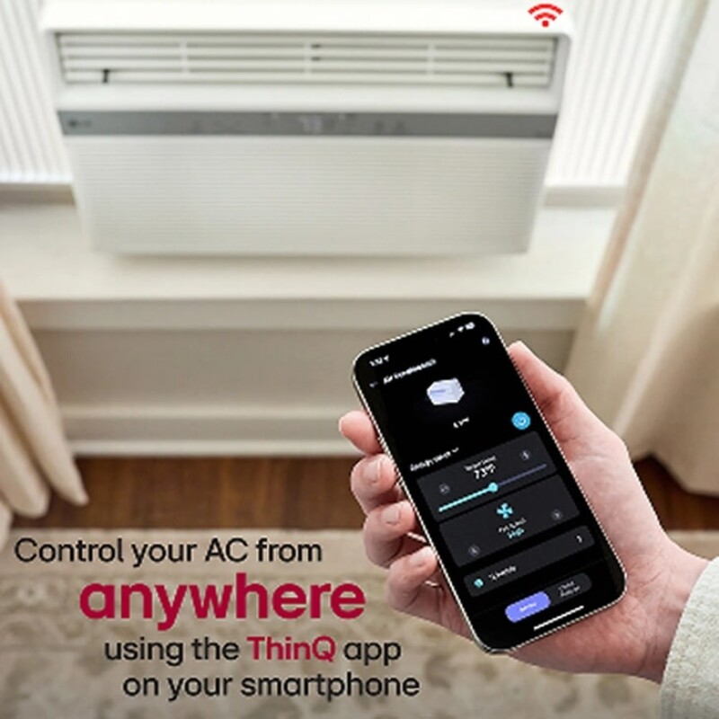 10,000 Btu Smart Wi-fi Enabled Air Conditioner | Cools Up To 450 Sq. Ft. LW1025RSMX