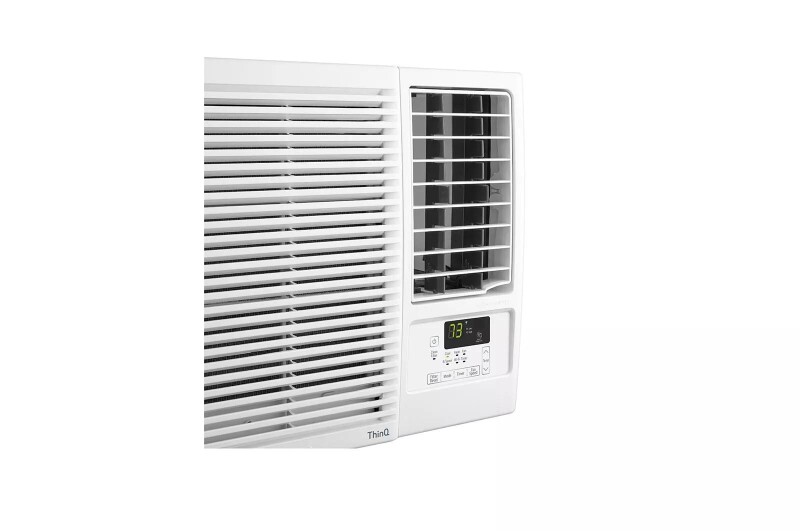 12,000 BTU Smart Wi-Fi Enabled Window Air Conditioner, Cooling & Heating LW1221HRSM