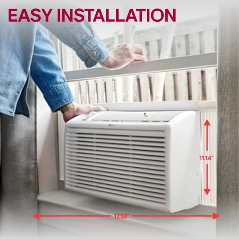 5,000 Btu Window Air Conditioner | Cools Up To 150 Sq. Ft. LW5023