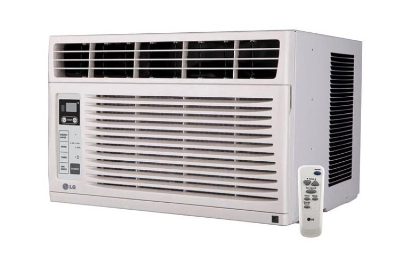LG 6,000 BTU Window Air Conditioner with Remote White LW6013ER Picture 1