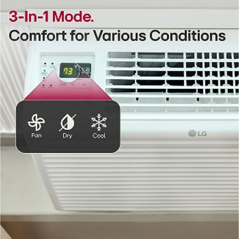 5,800 Btu Window Air Conditioner | Cools Up To 260 Sq. Ft. LW6023R