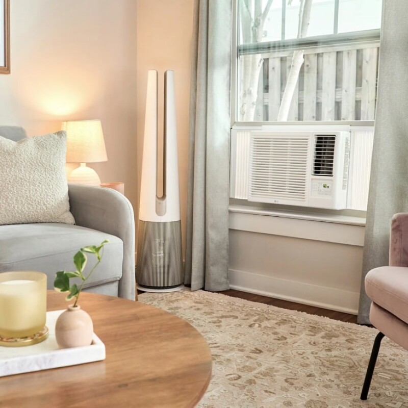 7,600 BTU Window Air Conditioner, Cooling & Heating view 3