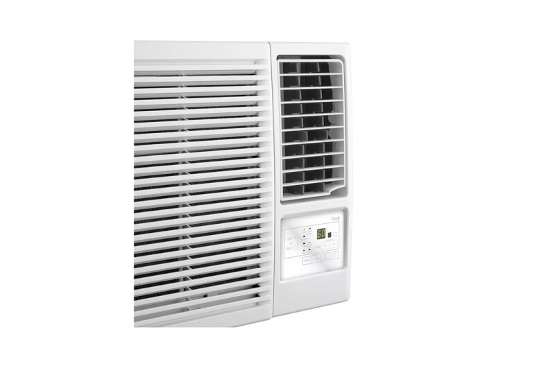 7,600 Btu Window Air Conditioner, Cooling & Heating | Up To 330 Sq. Ft. LW8023HRSM