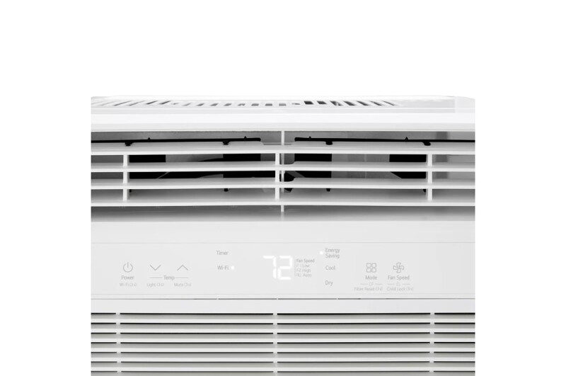 8,000 BTU Smart Wi-Fi Enabled Window Air Conditioner view 4
