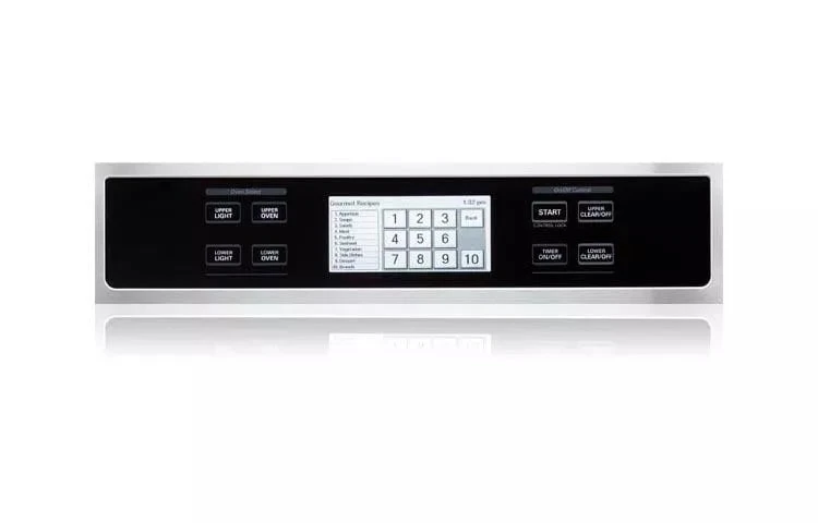 4.7(x2) Cu.ft. Capacity 30" Built-in Double Wall Oven With Lcd Display And Crisp Convection LWD3081ST