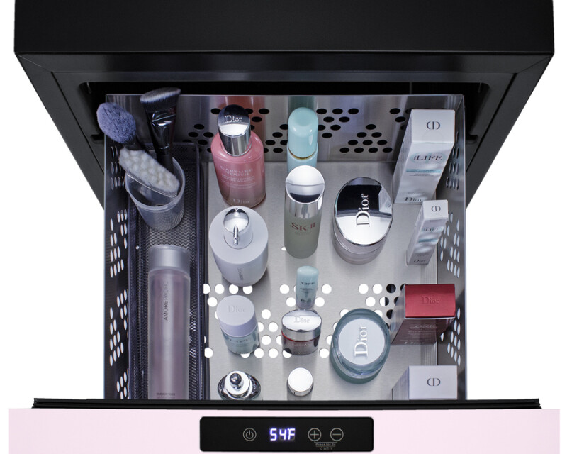 18" Wide Built-In BeautiFridge Cosmetics Refrigerated Drawer LX1DP