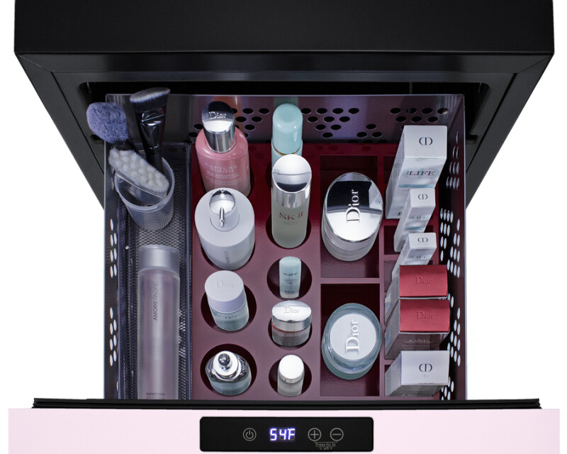 18" Wide Built-In BeautiFridge Cosmetics Refrigerated Drawer LX1DP