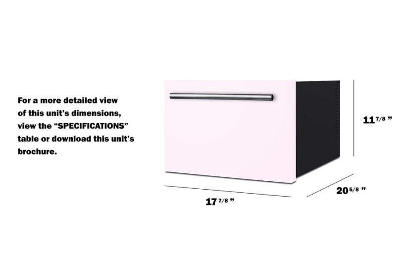 18" Wide Built-In BeautiFridge Cosmetics Refrigerated Drawer LX1DP