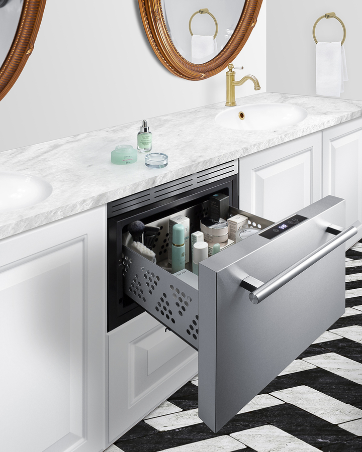 18" Wide Built-In BeautiFridge Cosmetics Refrigerated Drawer LX1D