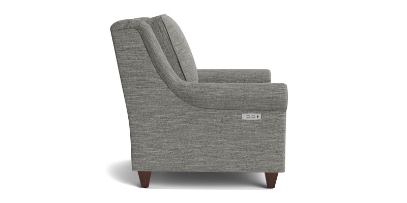 Magnificent Motion Roll Arm Power Wall Recliner M00012MM1SOCK30