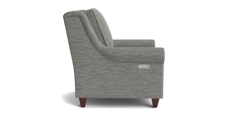 Magnificent Motion Roll Arm Power Wall Recliner M00012MM1SOCK31