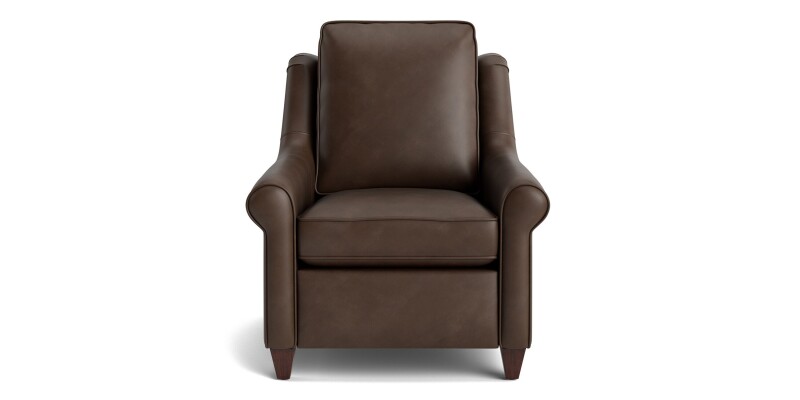 Magnificent Motion Leather Roll Arm Power Wall Recliner M00012TMLM1SOCK53