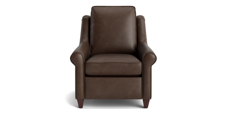 Magnificent Motion Leather Roll Arm Power Wall Recliner M00012TMLM1SOCK56