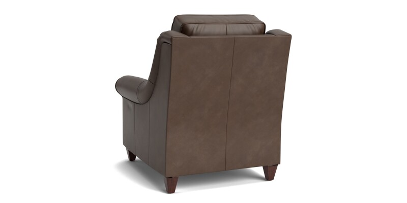 Magnificent Motion Leather Roll Arm Power Wall Recliner M00012TMLM1SOCK58