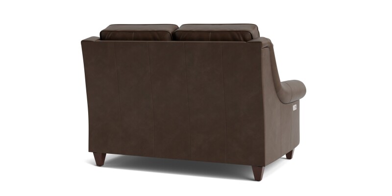 Magnificent Motion Leather Panel Arm Reclining Loveseat M00042TMLM3PANEL59