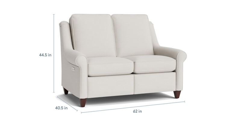 Magnificent Motion Roll Arm Reclining Loveseat M00042TMM1SOCK23