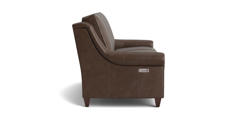 Magnificent Motion Leather Panel Arm Reclining Sofa M00072TMLM3PANEL61