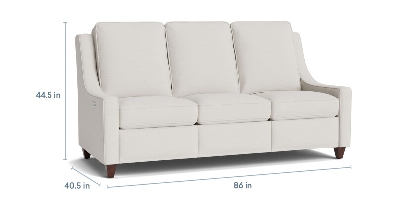 Magnificent Motion Slope Arm Reclining Sofa M00072TMM9SLOPE32