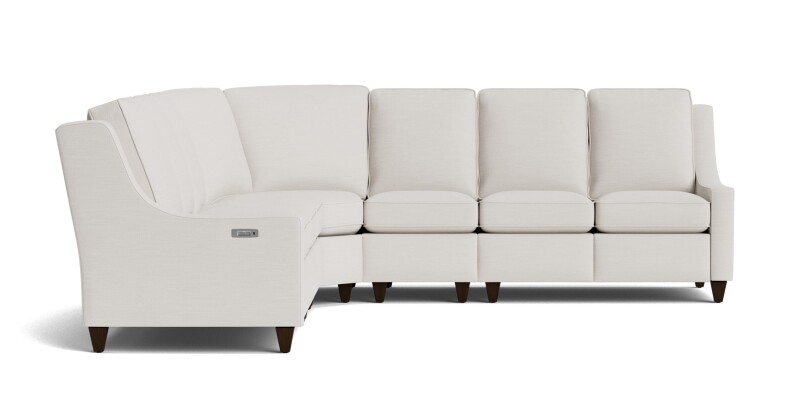 Magnificent Motion Slope Arm Reclining Sectional M000LSECT5M9SLOPEKIT22