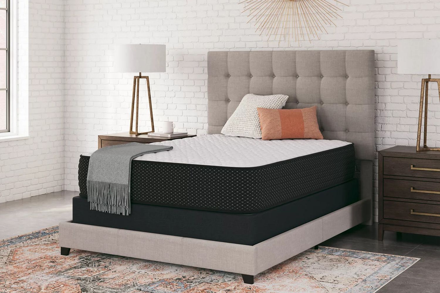 Serene Firm California King Mattress In White M41051