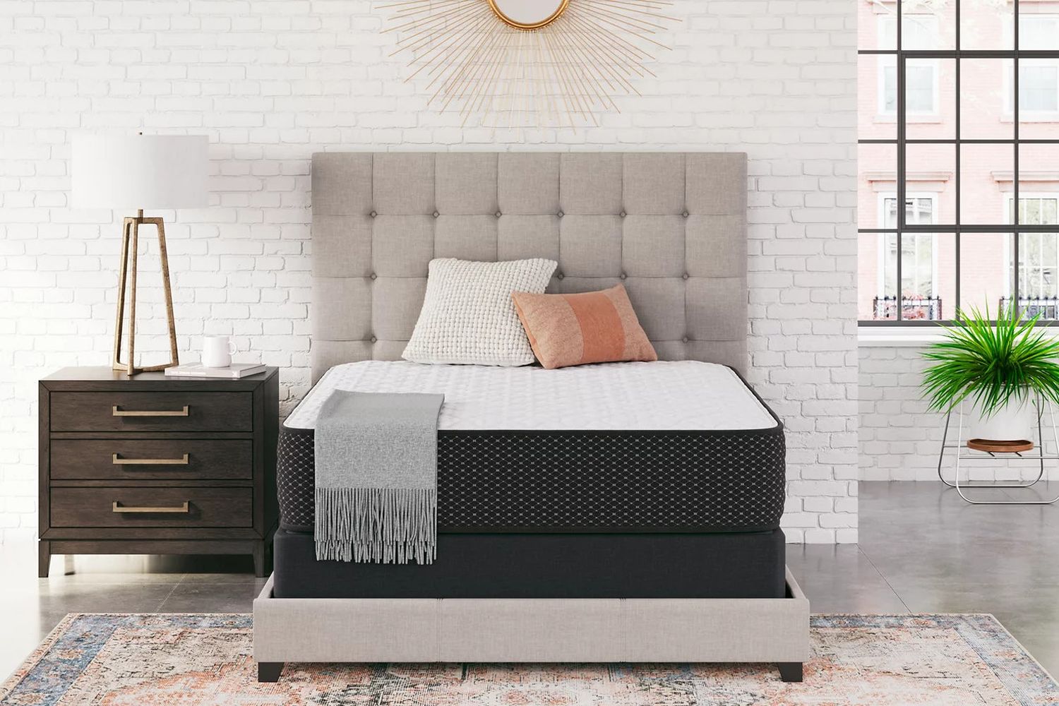 Serene Firm California King Mattress In White M41051