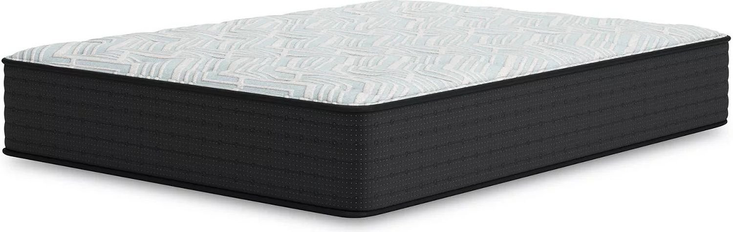 Palisades Firm Queen Mattress In Gray And Blue M41531