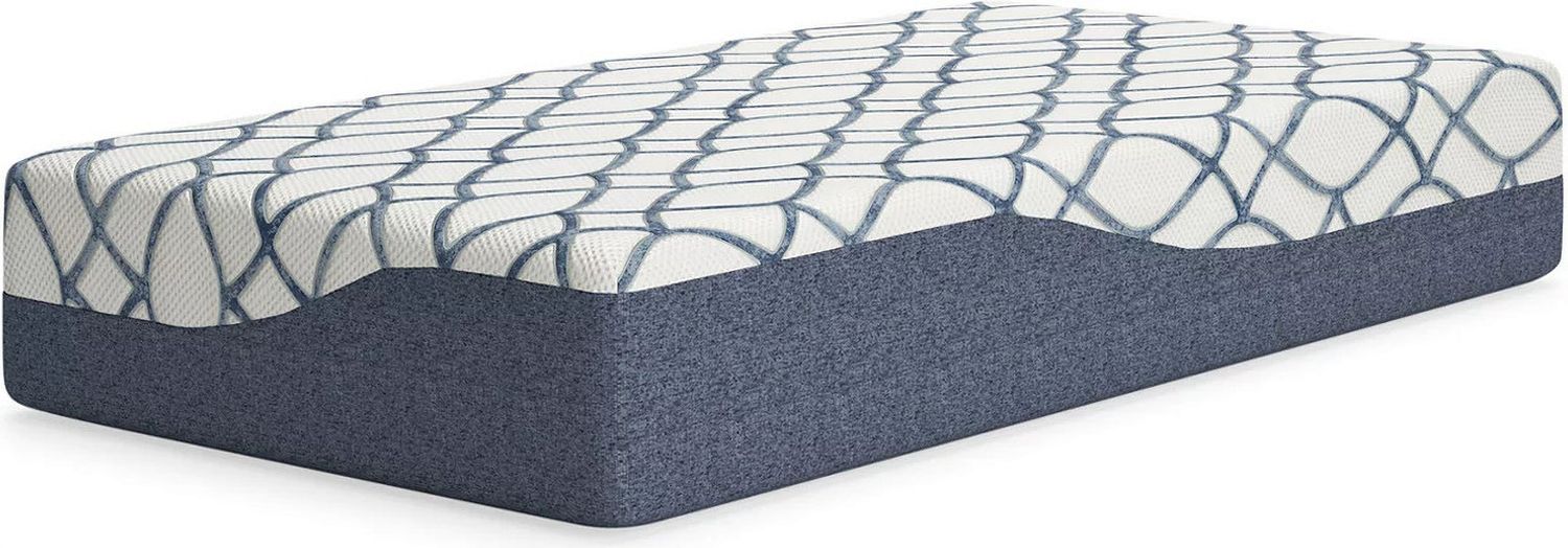 12 Inch Chime Elite 2.0 Twin Mattress In White and Blue M42611