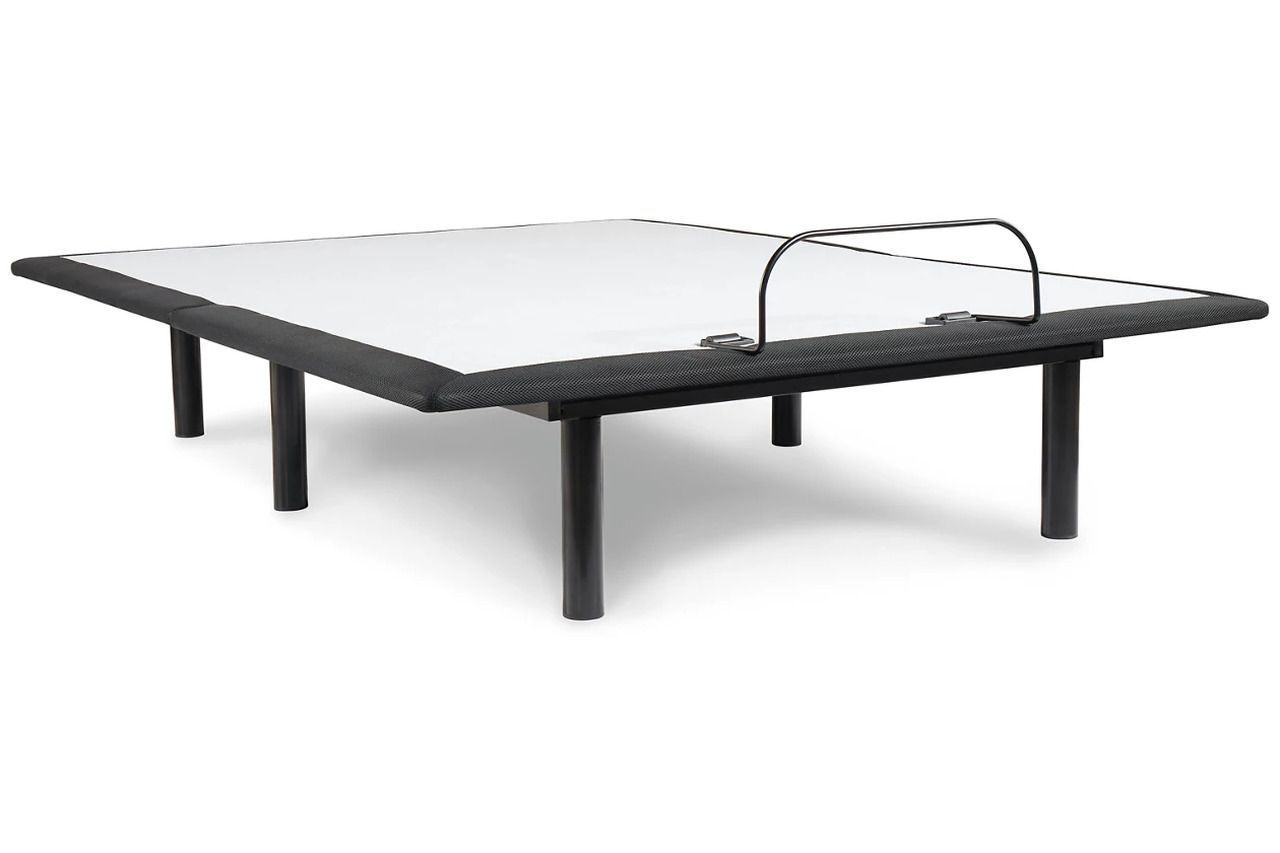Head Up Only Foundation Queen Adjustable Head Base In Charcoal Gray M5X132