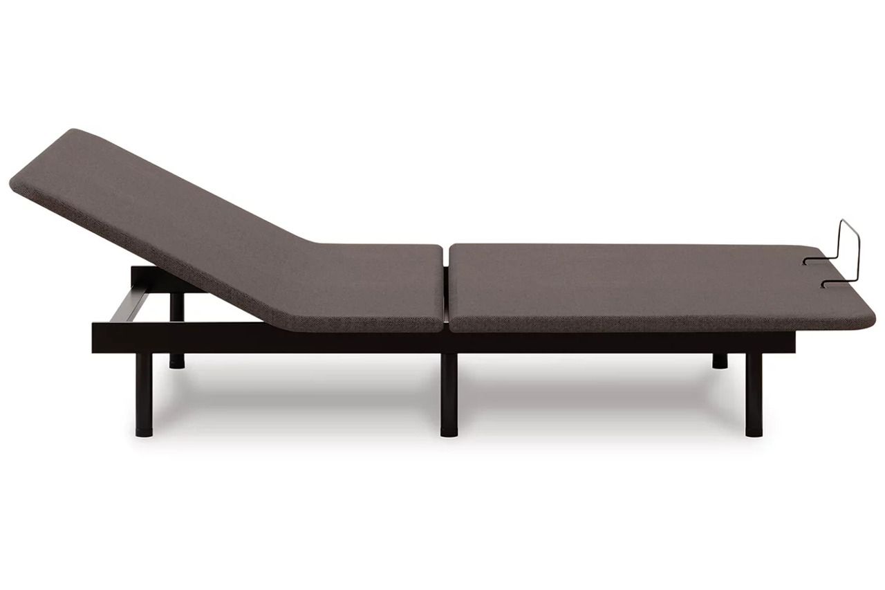Head/Foot Model - Good Queen Adjustable Base In Charcoal Gray M5X332