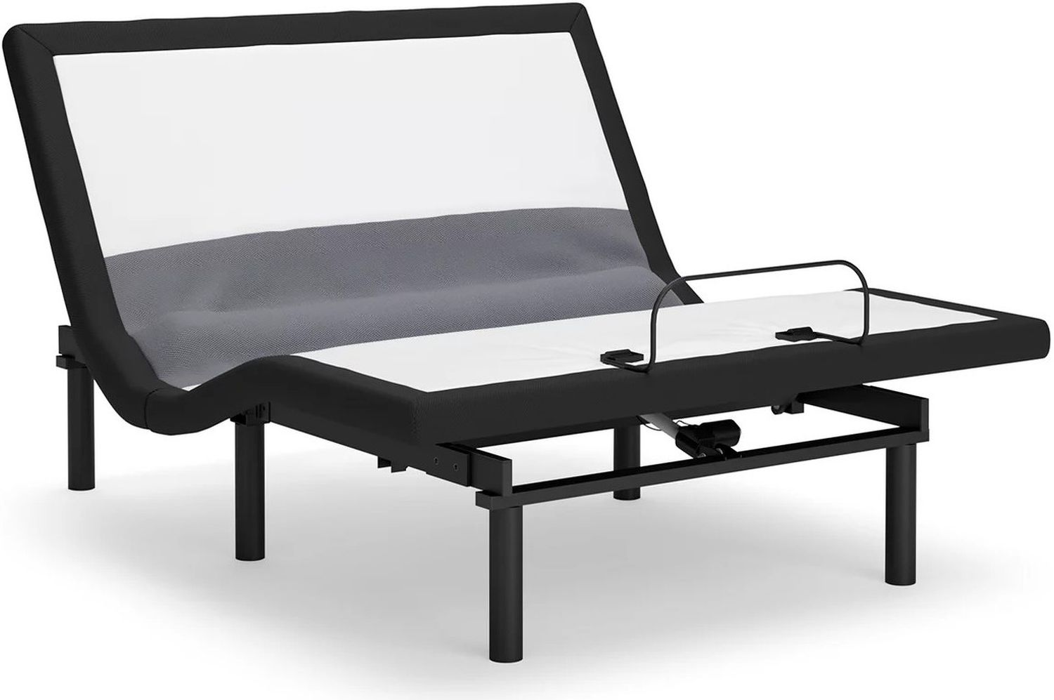 Best Base with Lumbar and Audio Queen Adjustable Base In Charcoal Gray M5X532