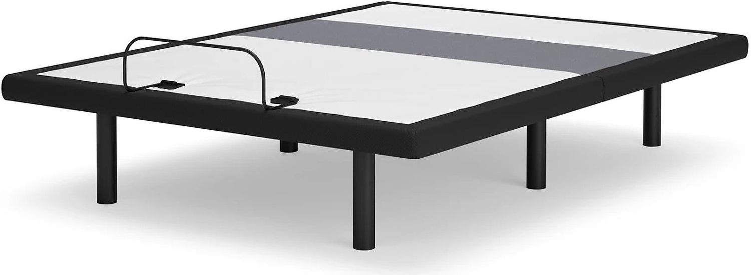 Best Base with Lumbar and Audio Queen Adjustable Base In Charcoal Gray M5X532