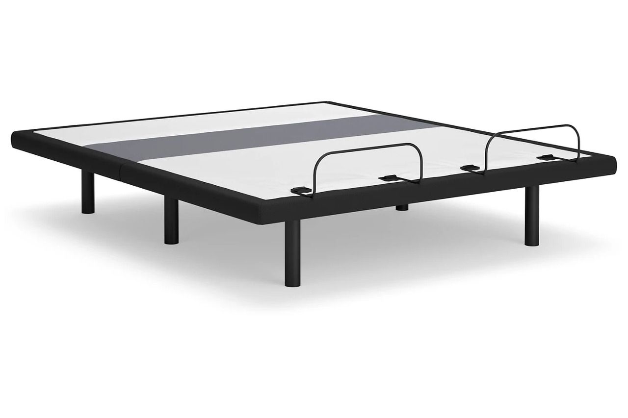 Best Base with Lumbar and Audio California King Adjustable Base In Charcoal Gray M5X592