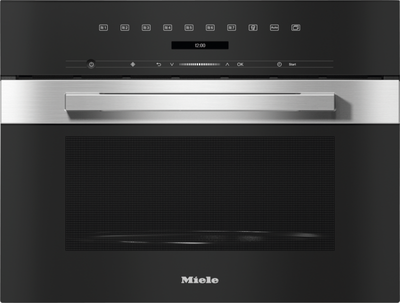 Built‑in microwave oven, 24" width in a design that is the perfect complement with controls on the top. M7240TCAM