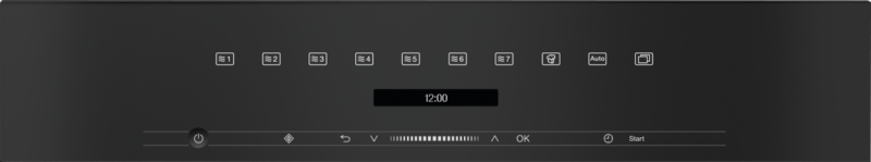 Built‑in microwave oven, 24" width in a design that is the perfect complement with controls on the top. M7240TCAM