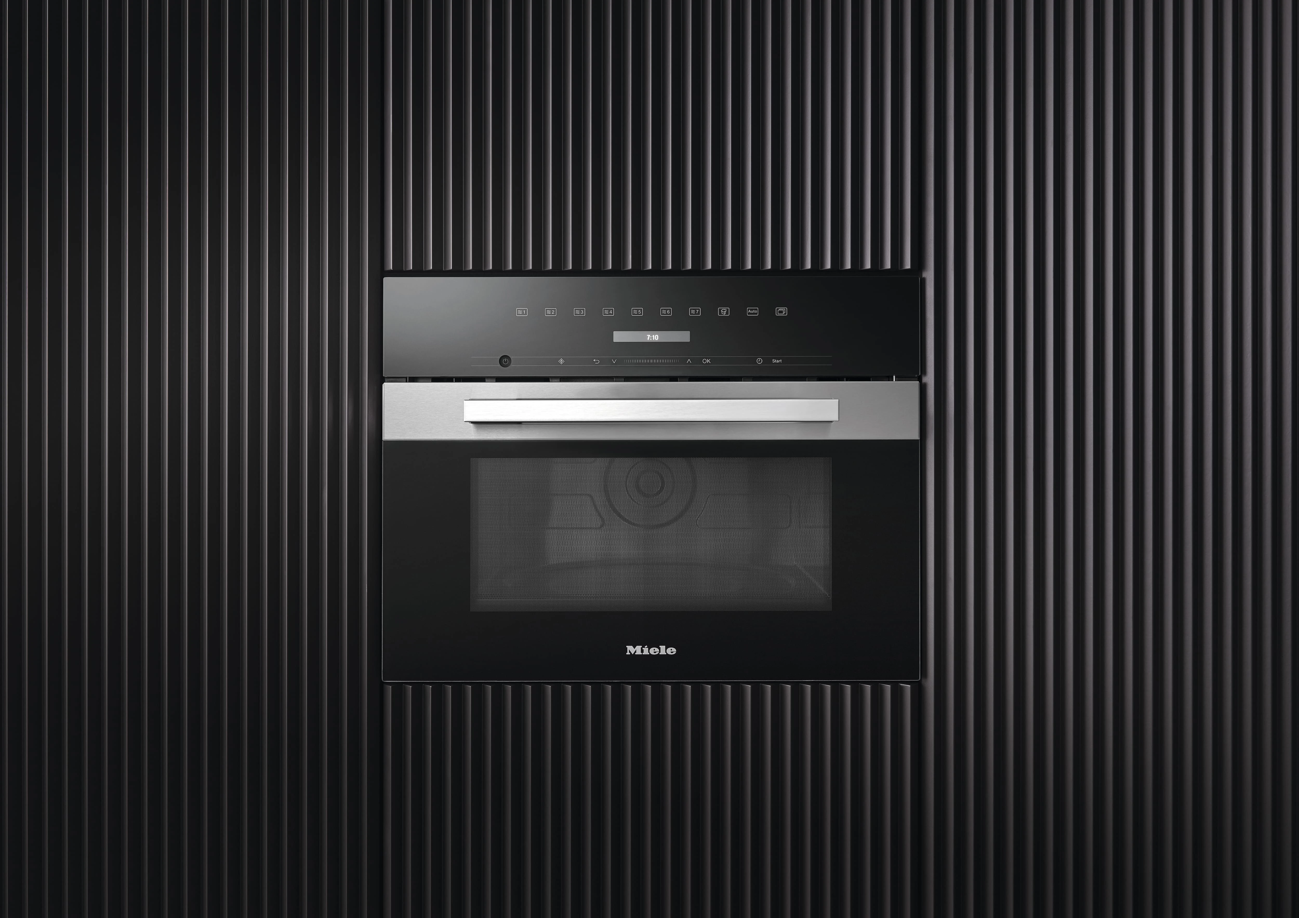24" PureLine Microwave Top Control DirectSensor (Clean Touch Steel) M7240TCCTS