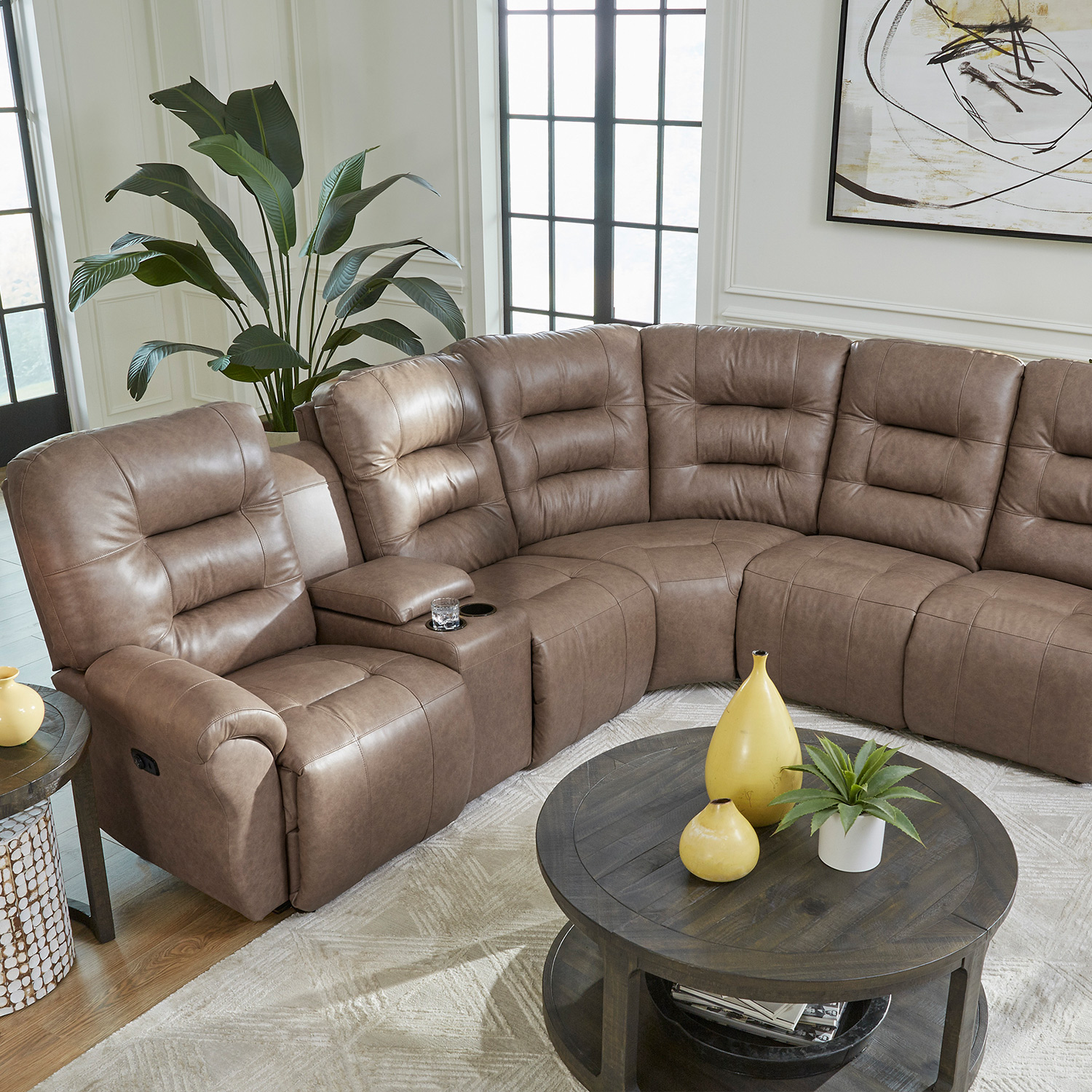 Unity - Pillow Back, Reclining Sectional - M735CW M735CW